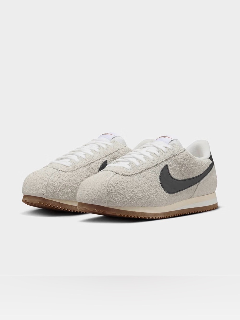 Nike Cortez Vntg Sneakers with Black Swoosh